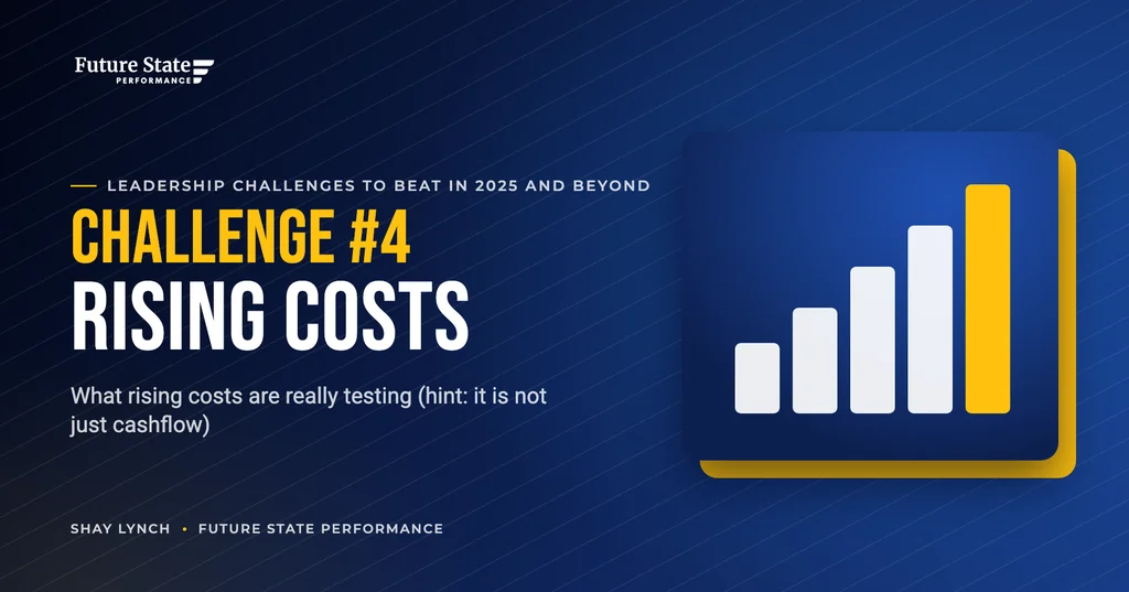Rising Costs — Future State white paper challenge graphic
